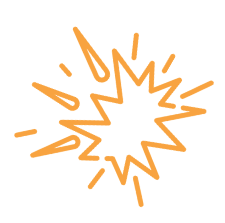 Decorative Explosion Graphic