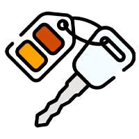 Icon representing Mileage